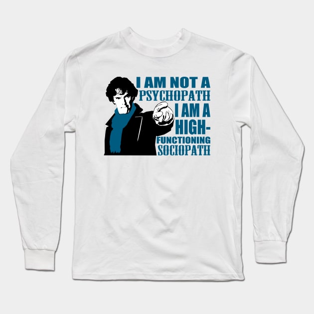 Sherlock Long Sleeve T-Shirt by Sanguium